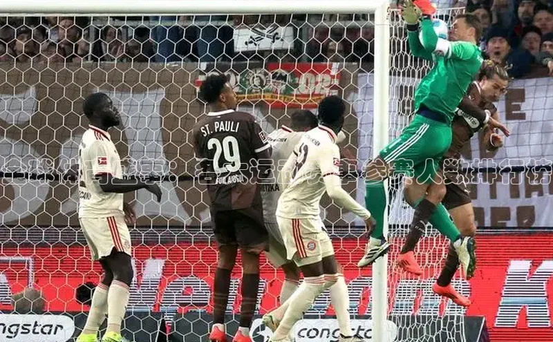 全球体育盛事：各大运动赛事参赛人数排行榜